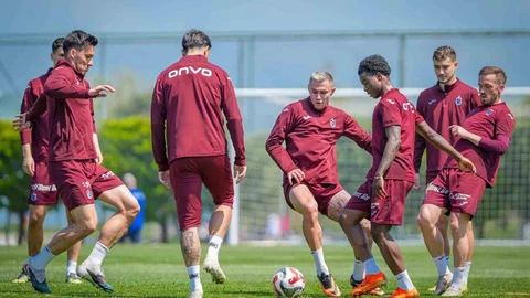 Trabzonspor Kupa Maçına Hazırlandı