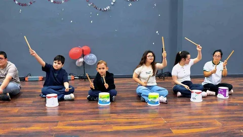 Engelliler Haftası'nda Ritim Çalışması Yapıldı