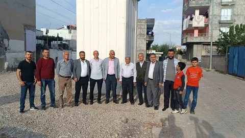 Batman'da Yıkılan Cami ve Minare
