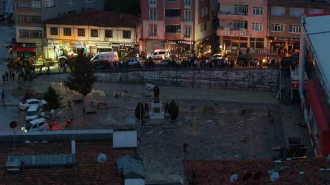 Havza'da Sel Felaketi Yaşandı