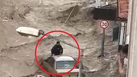 Samsun'da Sel Faciası Yaşandı