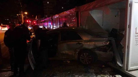 Malatya'da Otomobil Kazası