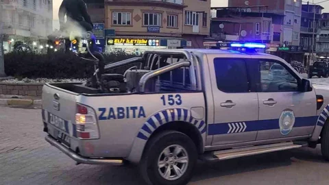 Yenipazar'da İlaçlama Çalışmaları Başladı