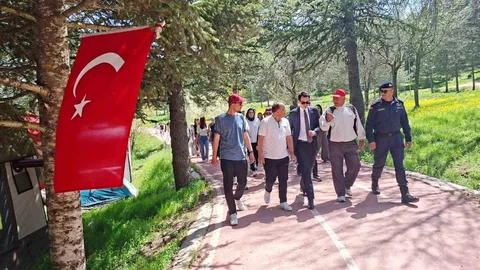 Hisarcık'ta Doğa Yürüyüşü Etkinliği