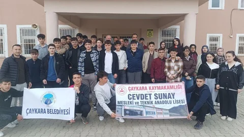 Trabzon'dan Van'a Kardeş Okul Ziyareti