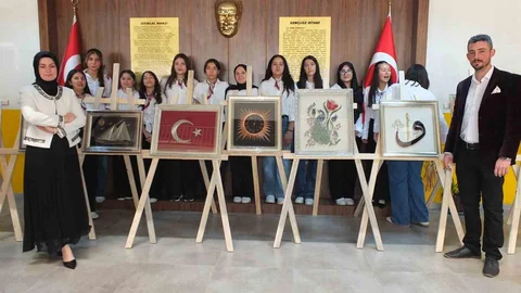 Burhaniye'de Filoğrafi Kursu Sergisi