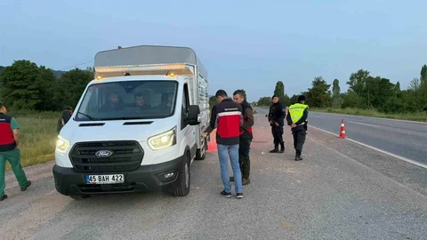 Simav'da Yol Kontrol Denetimi