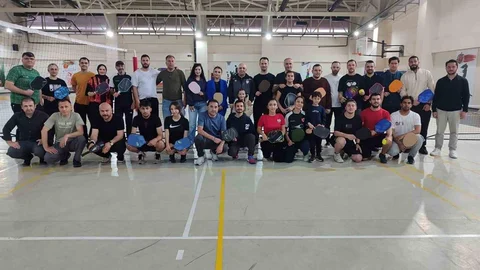 Samsun'da Pickleball Turnuvası Düzenlendi