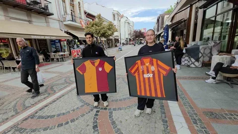 Edirne'de Galatasaray'a Özel Hatıra