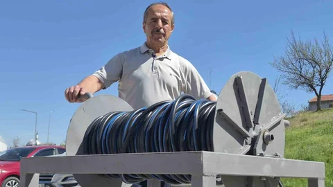 Eskişehir'deki Okulda Fidanlar İçin Yeni Sistem