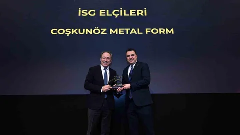 Coşkunöz Metal Form Ödül Aldı