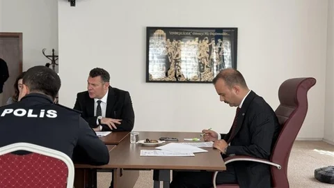 Eceabat’ta Yangın Riski Toplantısı Yapıldı