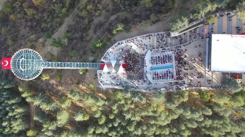 Isparta'daki Cam Teras 1 Milyon Ziyaretçi Aşmayı Başardı