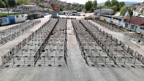 Bozüyük'te Kurban Satış Yerleri Hazırlandı