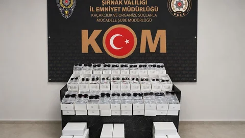 Şırnak'ta Kaçak Gözlük Operasyonu