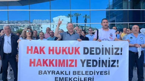 Bayraklı'da Memurların TİS İsyanı