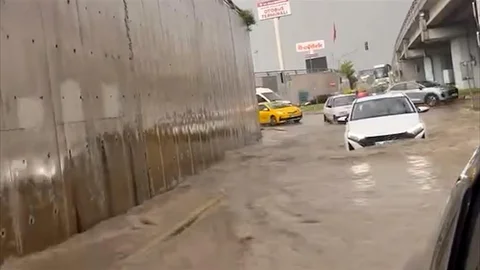 Bolu'da Yağış Etkili Oldu