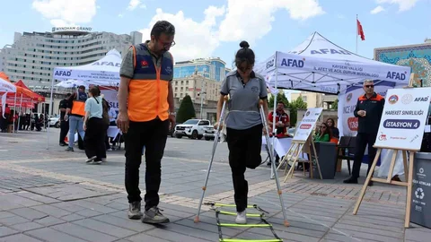 Engellilerin Zorlukları Kayseri’de Anlaşıldı