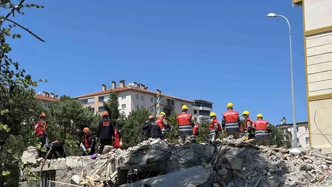 Denizli'de Kriz Yönetimi Tatbikatı
