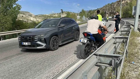 Burdur'da Motosiklet Kazası