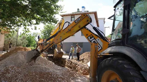 Nilüfer’de Altyapı Çalışmaları Devam Ediyor
