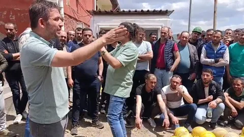 Kütahya'da Maden İşçileri ile Gerginlik Yaşandı