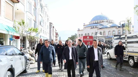 Samsun'da Sel İncelemesi Yapıldı