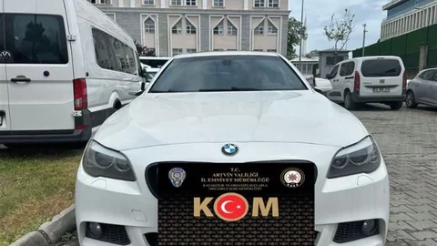 Artvin'de Lüks Araç Vurgunu Operasyonu