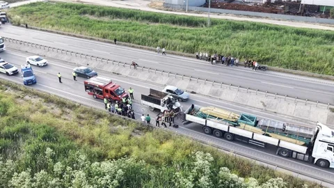 Bursa'da Feci Trafik Kazası