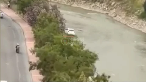 Mersin’de Araç Müftü Deresi’ne Uçtu!