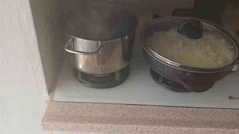 Ayvalık'ta Unutulan Yemek Yangın Çıkardı