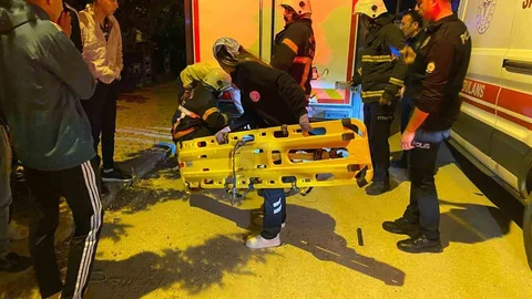 Burdur'da Motosiklet Kazası