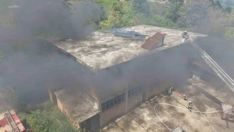 Çay Fabrikasında Yangın Tatbikatı Yapıldı