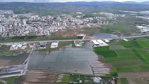 Sivas'ta Tarım Arazileri Su Altında Kaldı