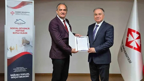 Başkent Üniversitesi Adana'ya Teşekkür Belgesi Verildi