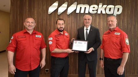 AKUT'tan Mekap'a Teşekkür Ziyareti Gerçekleşti