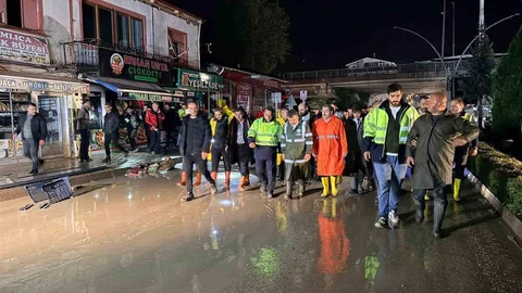 Samsun ve Çankırı'daki Su Baskınları