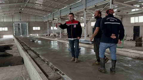 Çatıksu'da Modern Ahır İnşaatı