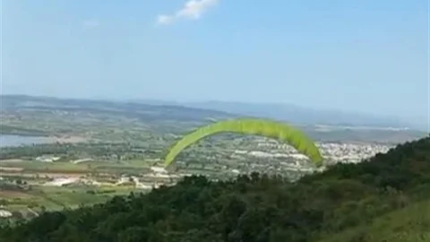 Bursa'da Paraşüt Kazası