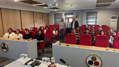 Kütahya'da Emet MYO'dan Bor İşletmesine Gezi