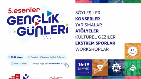 Esenler Gençlik Günleri Başlıyor