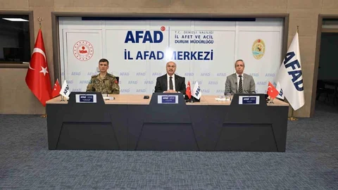 Denizli'de Afet Hazırlıkları Gözden Geçirildi