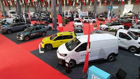 Denizli Motorlu Taşıtlar Fuarı Kapılarını Açtı
