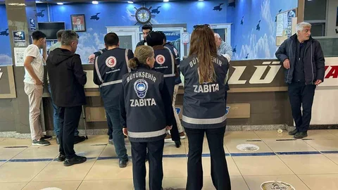 Van'da Otobüs Bilet Denetimi Yapıldı