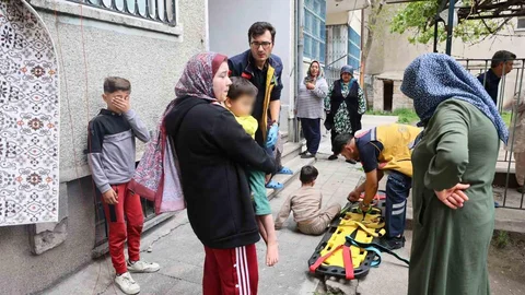Nevşehir'de İki Kardeş Balkondan Düştü