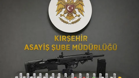 Kırşehir'de Ruhsatsız Tüfek Ele Geçirildi
