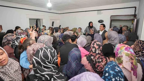 Umut Yılmaz, Gaziantep'te Kadınlarla Buluştu