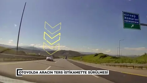 Gaziantep'te Ters Yönde Seyahet Eden Sürücüye Ceza