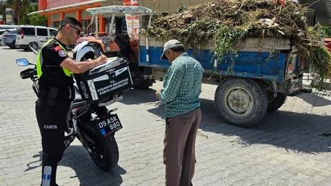 Hafriyat Taşıma Cezası Aydın'da Uygulandı