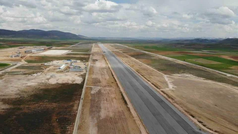 Gümüşhane-Bayburt Havalimanı'ndaki Çalışmalar Devam Ediyor